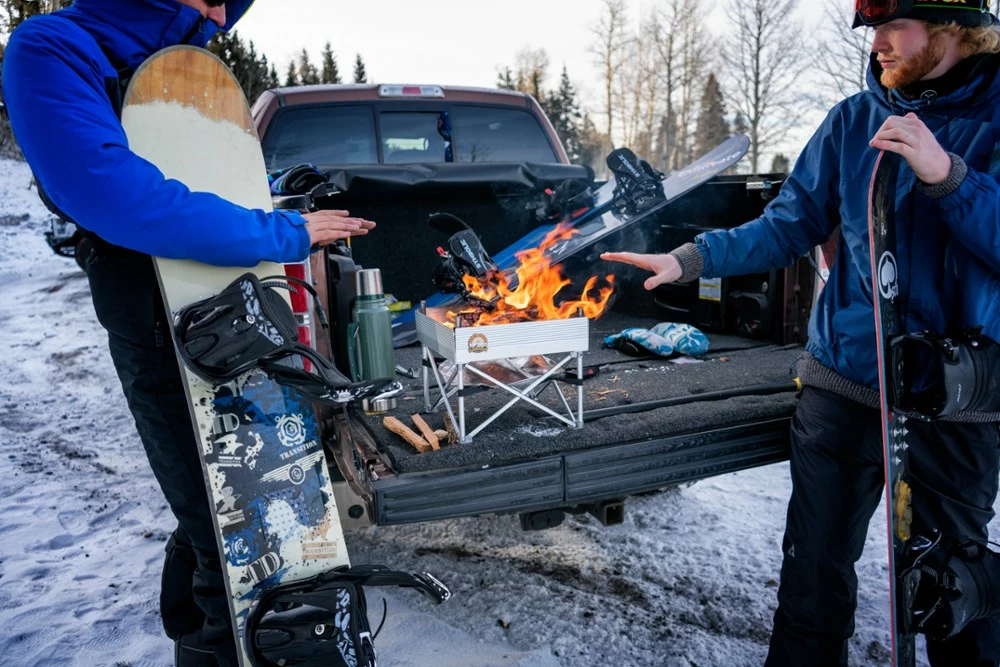 FIRESIDE OUTDOOR Trailblazer Fire Pit and Grill - Image 12