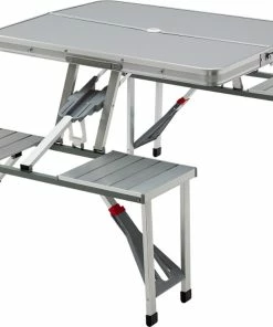Mountain Summit Gear Aluminum Folding Picnic Table