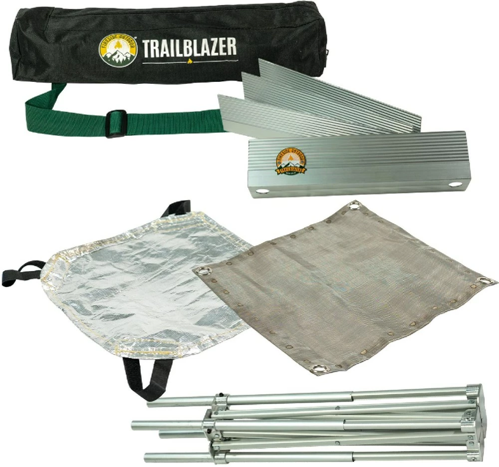 FIRESIDE OUTDOOR Trailblazer Fire Pit and Grill - Image 3